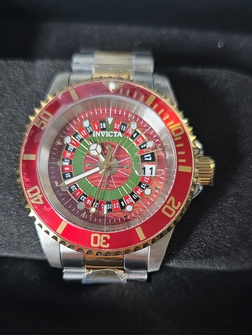 318.  Invicta Pro Diver House of Cards Men's Watch - 40mm - MSRP $249